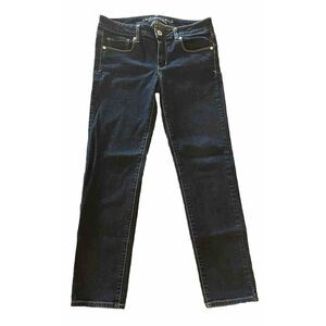 American Eagle Outfitters Skinny Super Stretch Jeans Womens size 8 Dark Wash